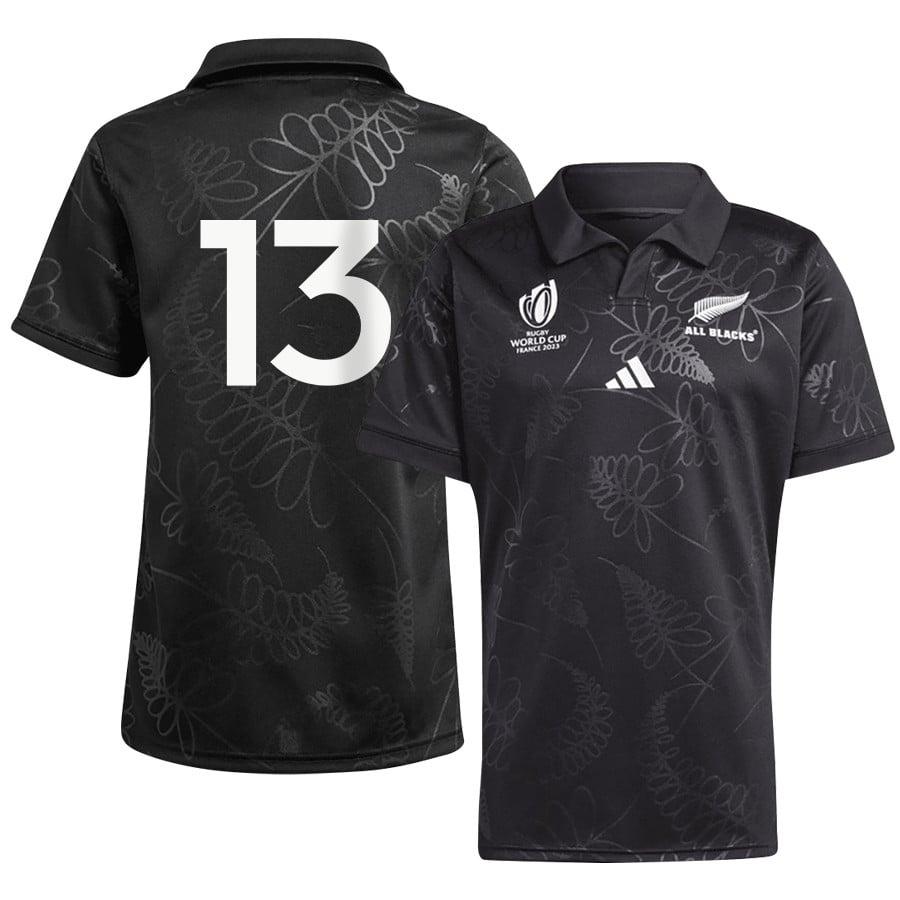 Anton Lienert-Brown 13 New Zealand All Blacks Rb World Cup 2023 Home Jersey – Men, Black