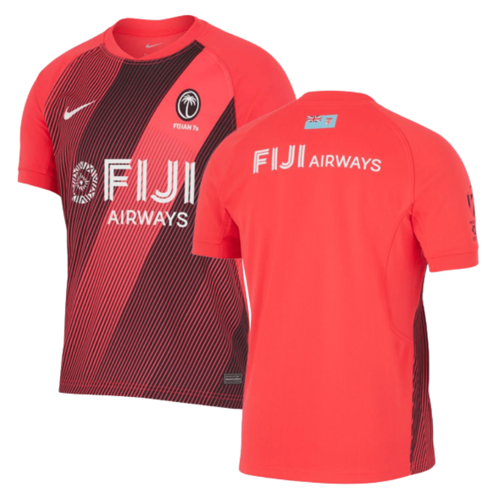 Fiji Rb 2023/24 Sevens Away Jersey – Red, Men