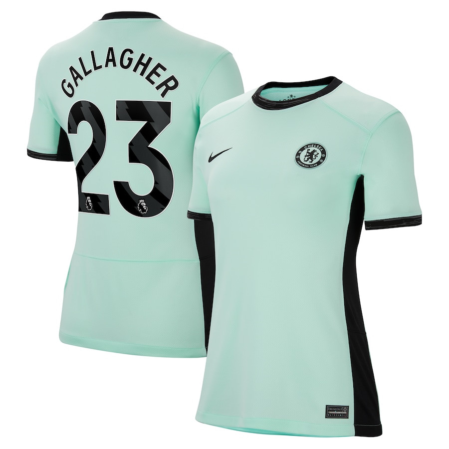 Conor Gallagher 23 Chelsea 2023/24 Third Jersey – Women