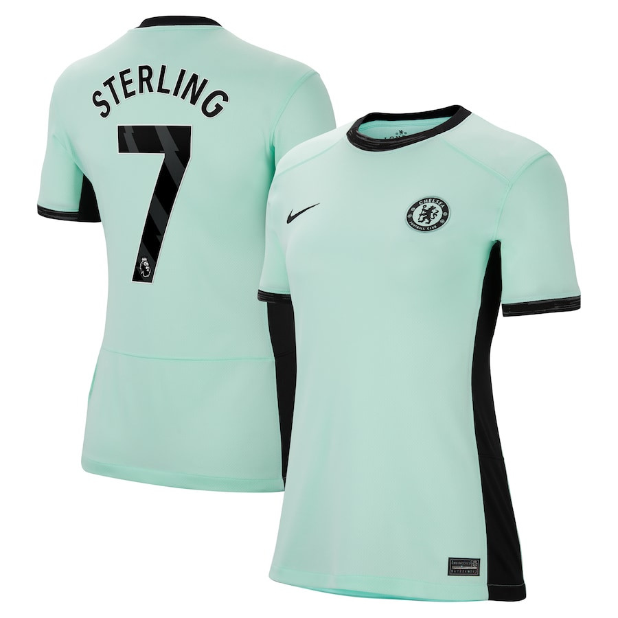 Raheem Sterling 7 Chelsea 2023/24 Third Jersey – Women