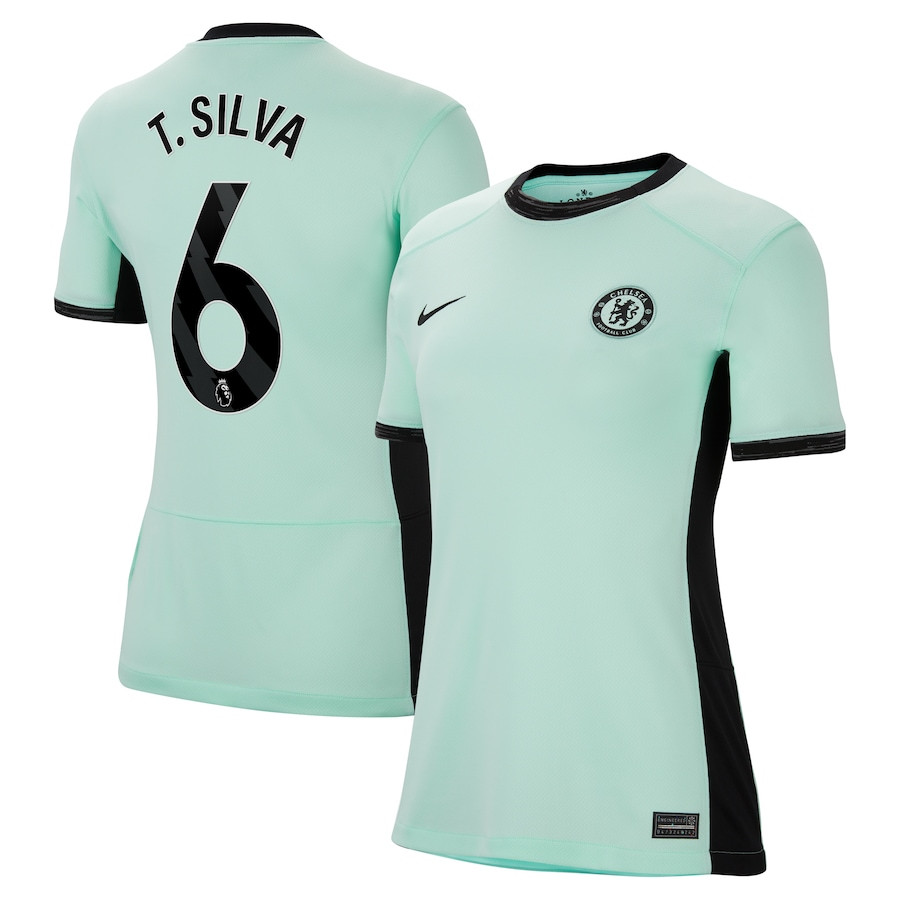 Thiago Silva 6 Chelsea 2023/24 Third Jersey – Women
