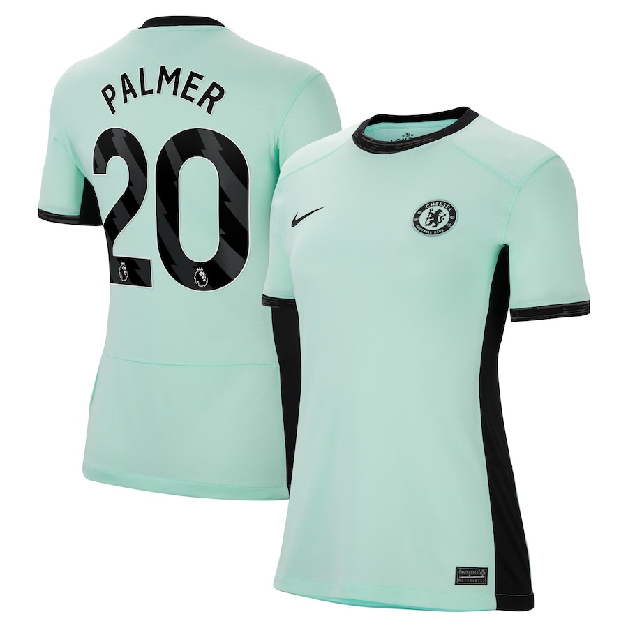 Cole Palmer 20 Chelsea 2023/24 Third Jersey – Women