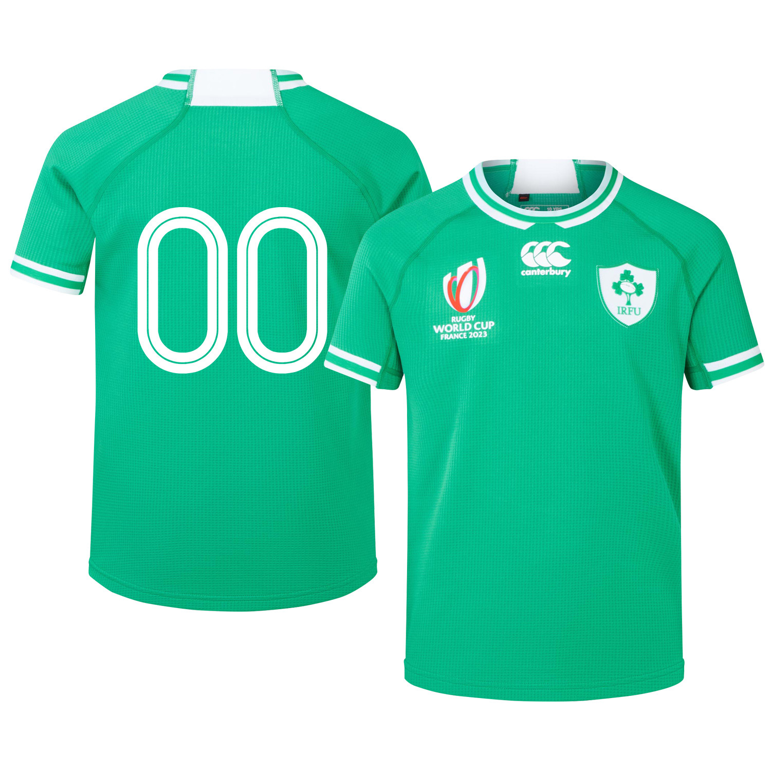 Ireland Rb World Cup 2023 Home Custom Number Jersey – Green, Men