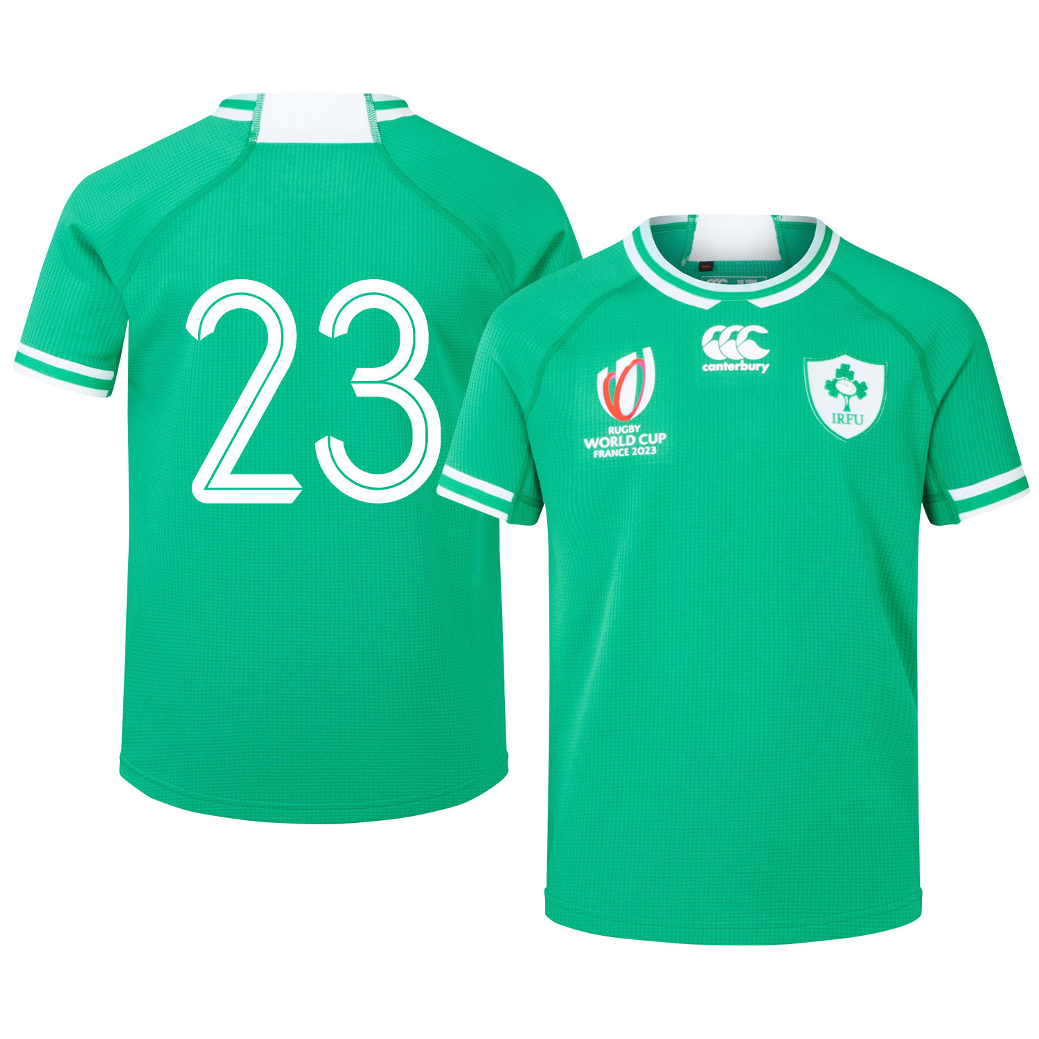 Calvin Nash 23 Ireland Rb World Cup 2023 Home Jersey – Green, Men