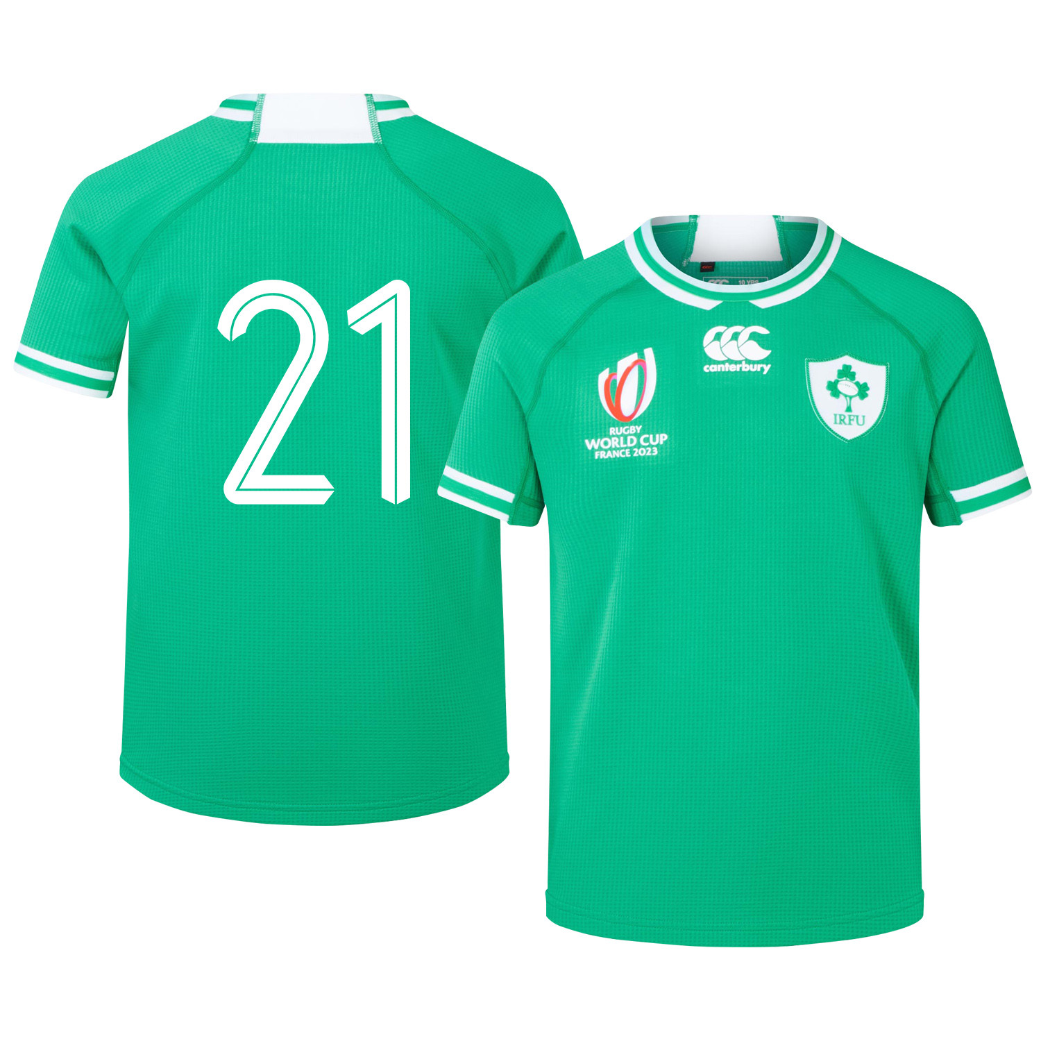Cian Healy 1 Ireland Rb World Cup 2023 Home Jersey – Green, Men