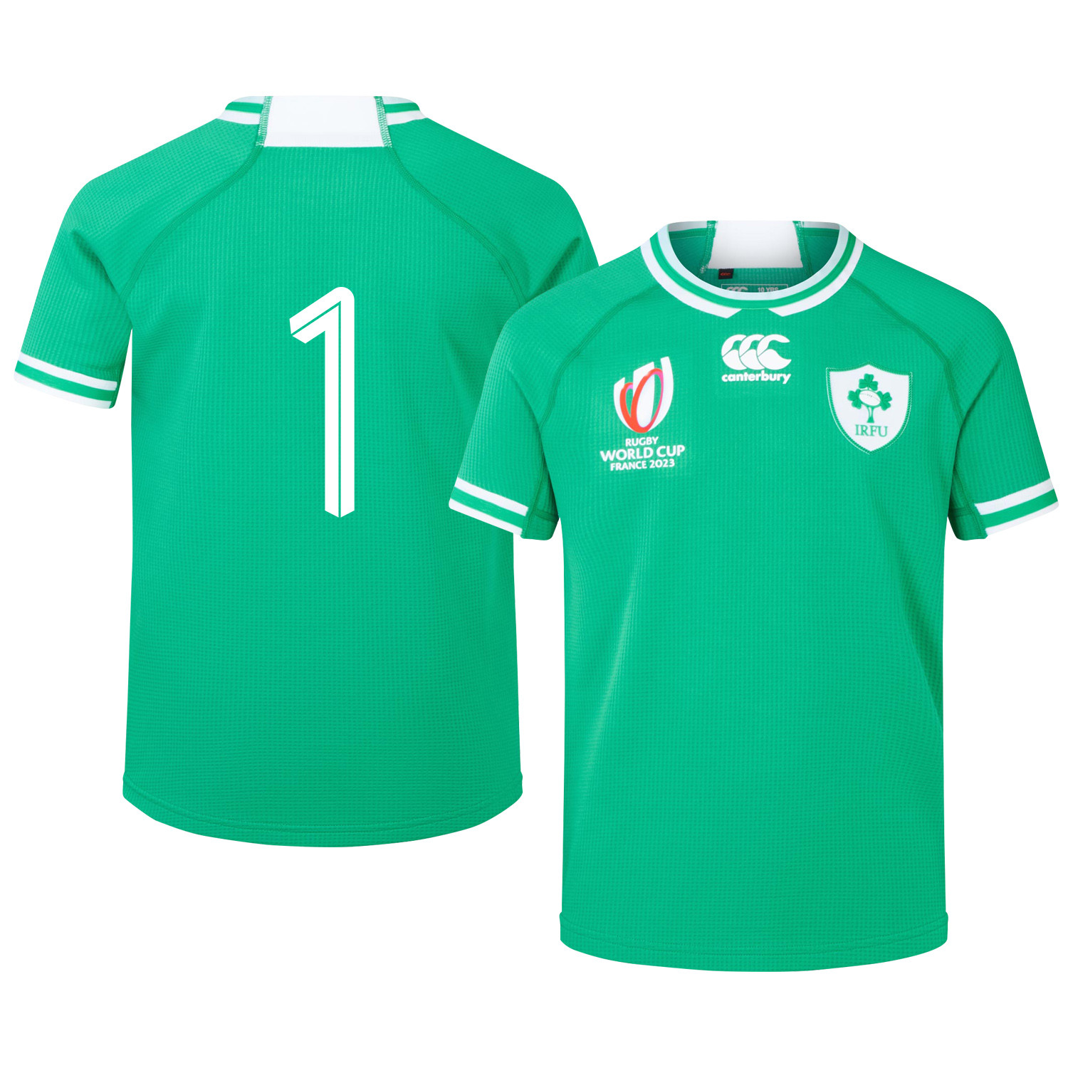 Andrew Porter 1 Ireland Rb World Cup 2023 Home Jersey – Green, Men