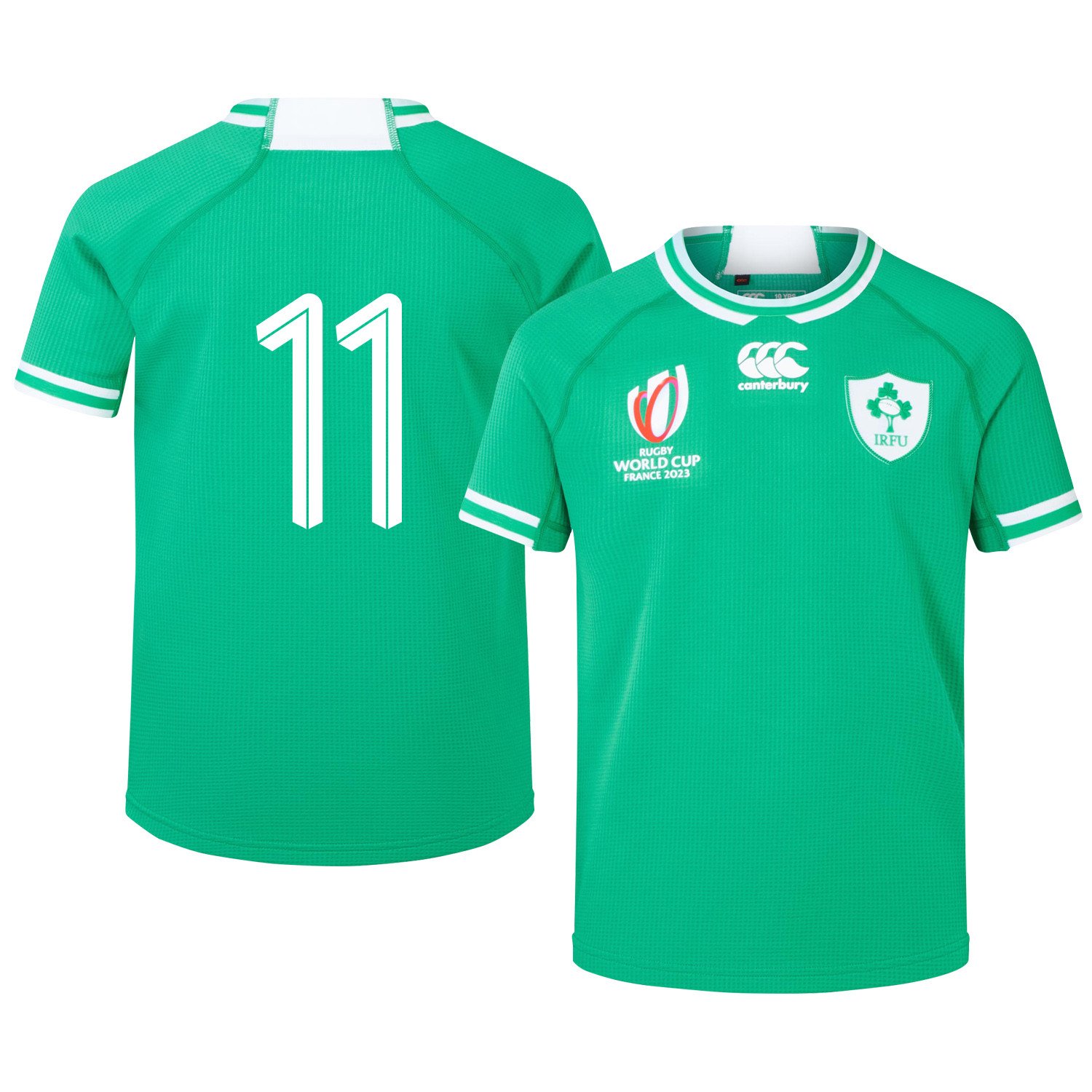 Jacob Stockdale 11 Ireland Rb World Cup 2023 Home Jersey – Green, Men
