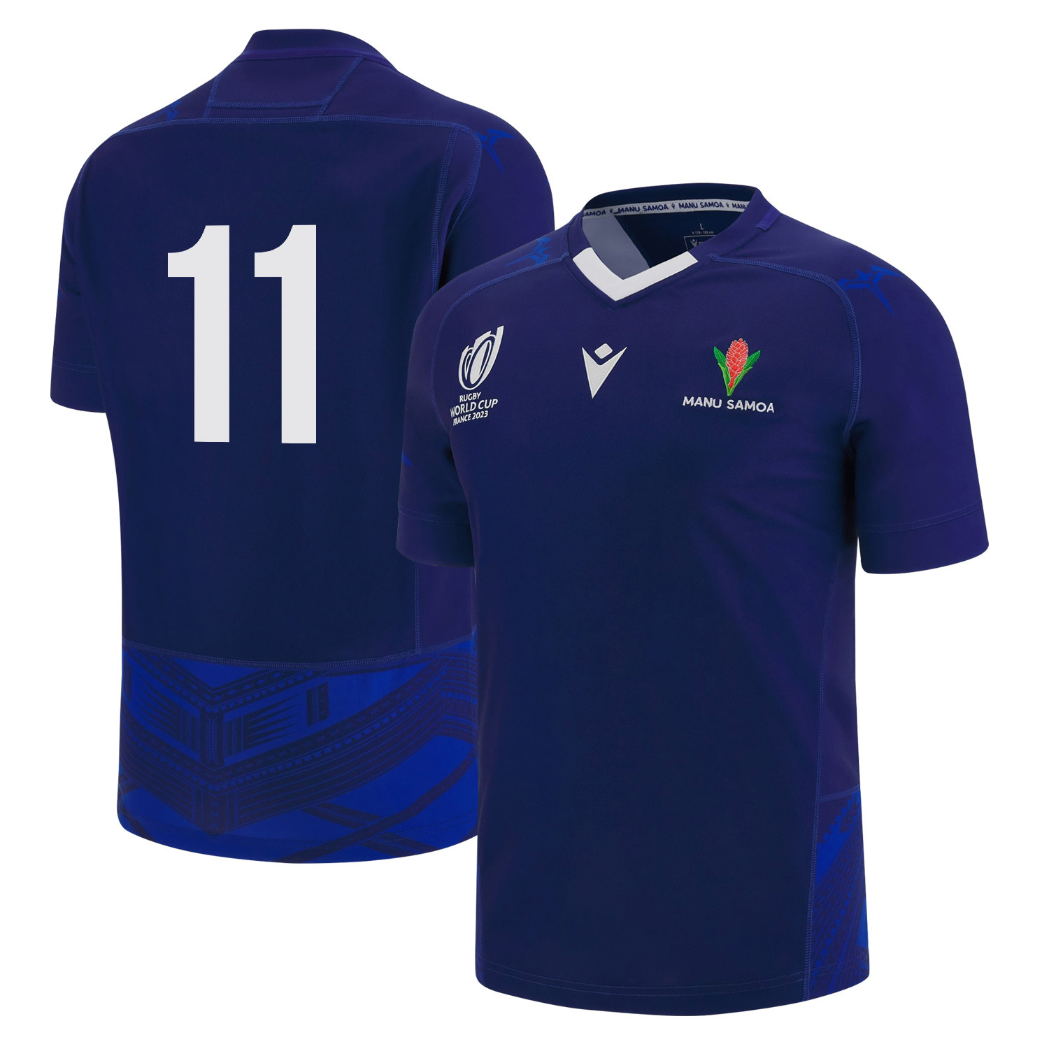 Ben Lam 11 Samoa Rb World Cup 2023 Home Jersey – Blue, Men
