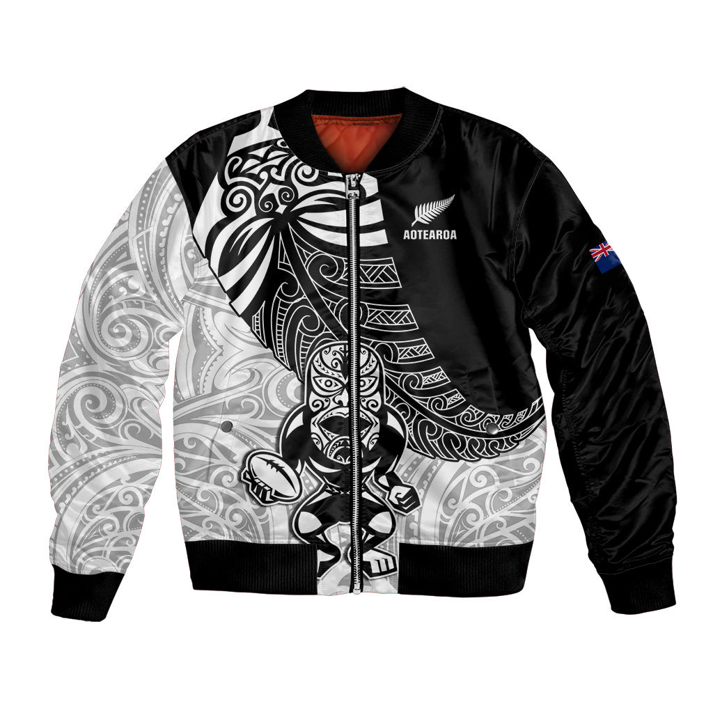 New Zealand Silver Fern Rb Bomber Jacket World Cup 2023 Go Aotearoa – Polynesian Pride Unisex Bomber Jacket – Black