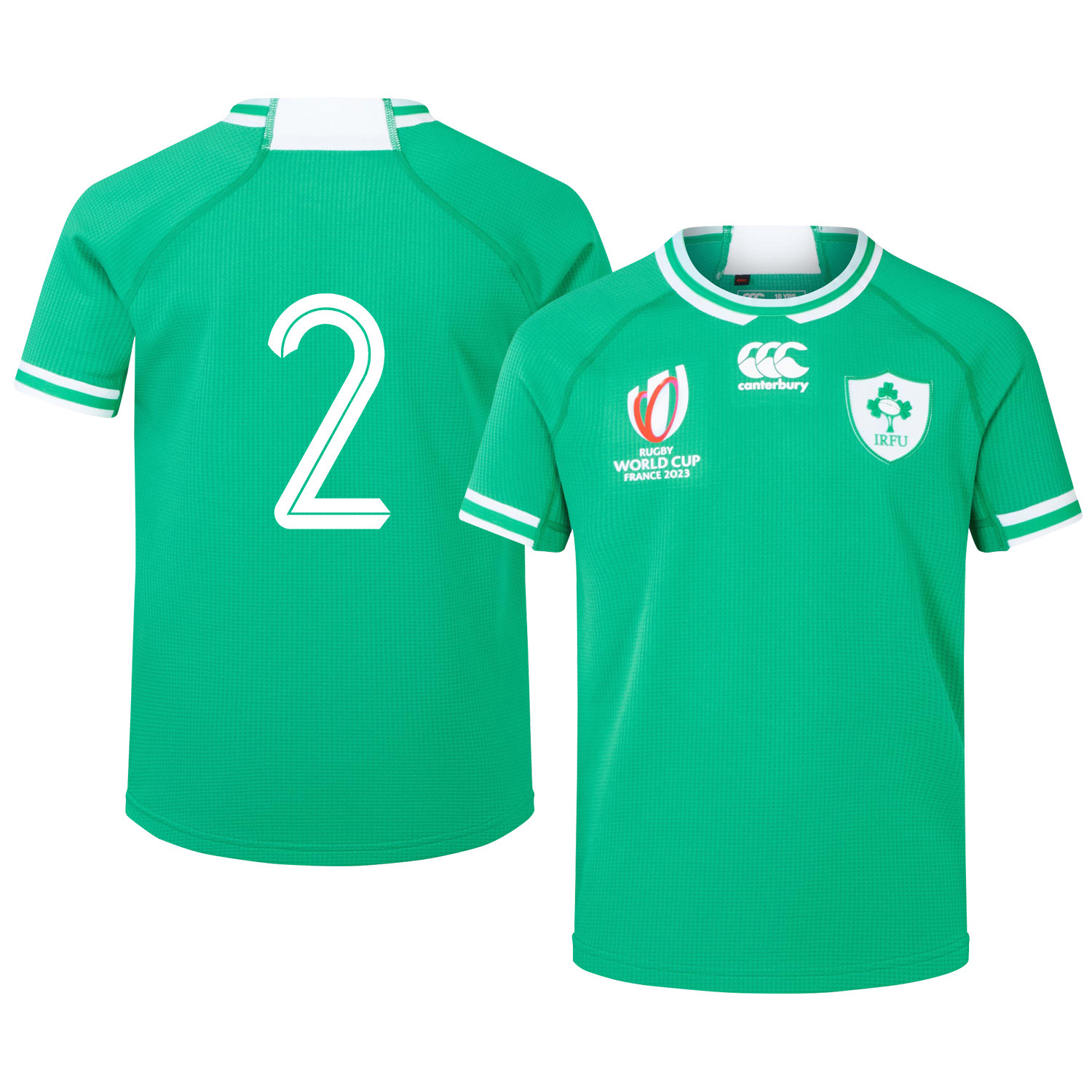 Tom Stewart 2 Ireland Rb World Cup 2023 Home Jersey – Green, Men