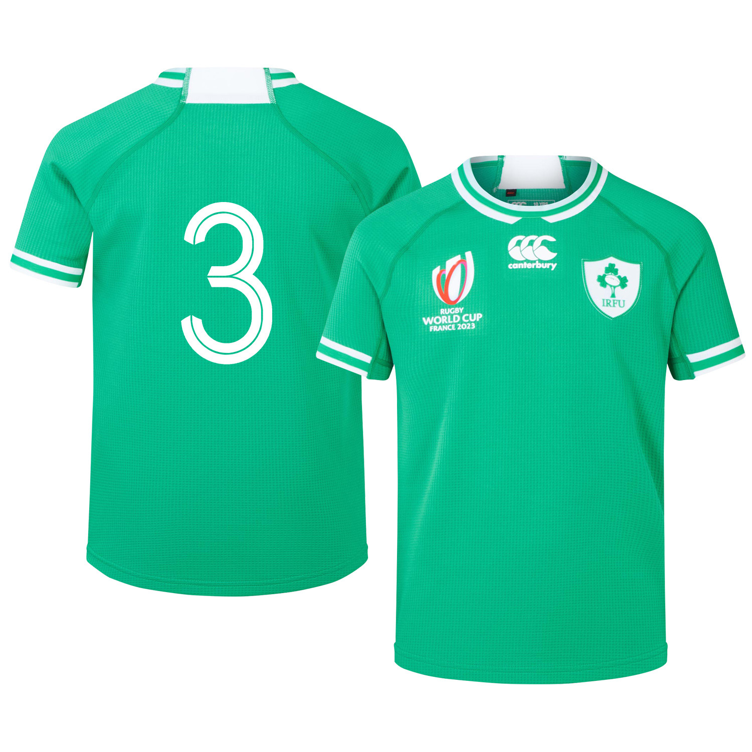 Tadhg Furlong 3 Ireland Rb World Cup 2023 Home Jersey – Green, Men