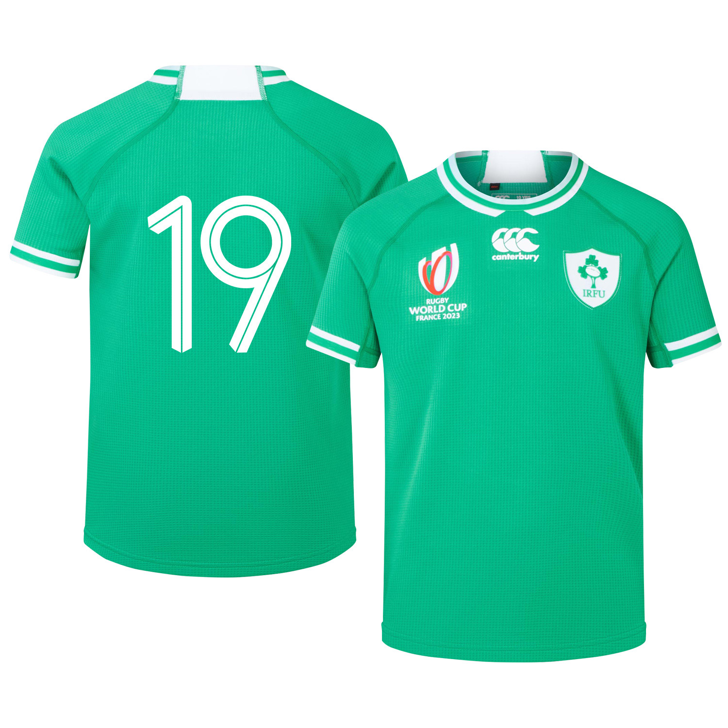 Iain Henderson 19 Ireland Rb World Cup 2023 Home Jersey – Green, Men