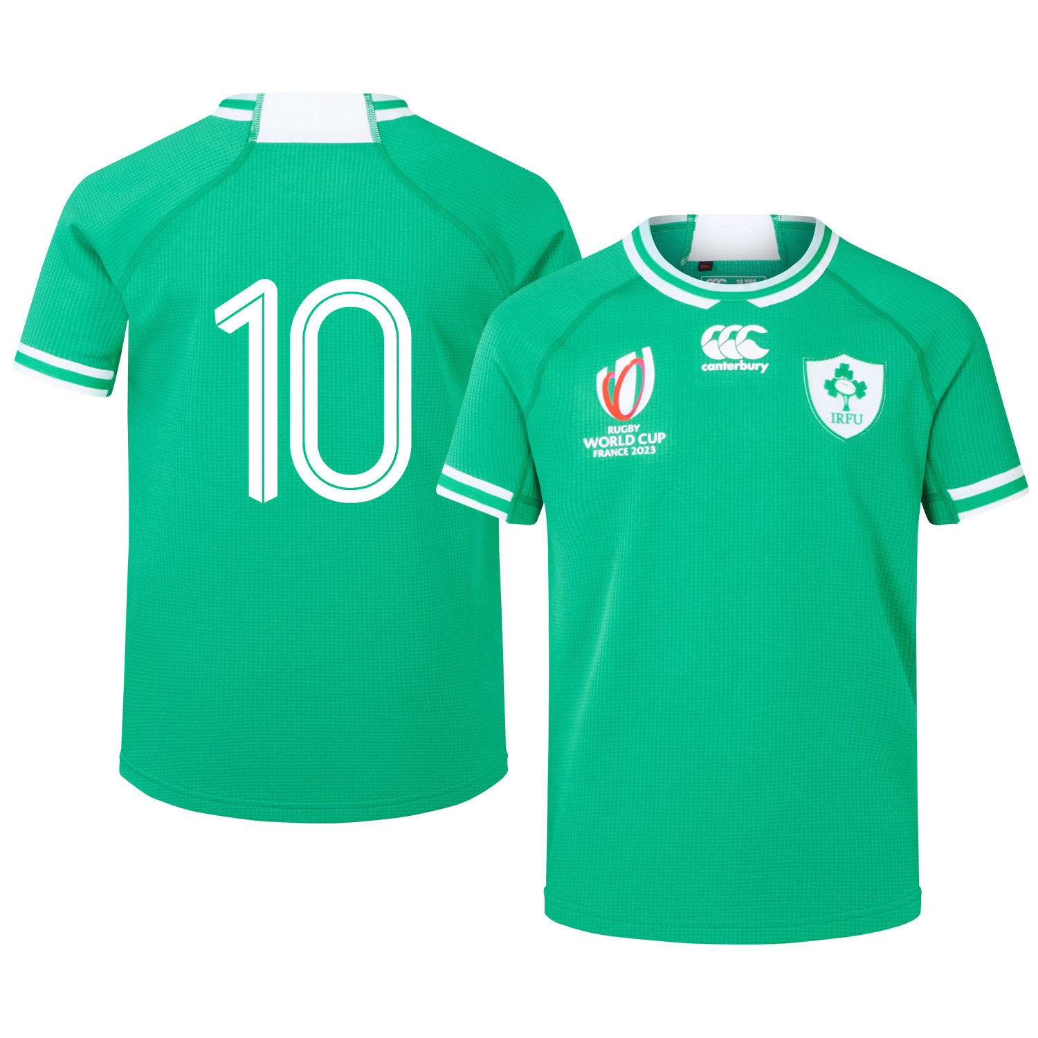 Johnny Sexton 10 Ireland Rb World Cup 2023 Home Jersey – Green, Men