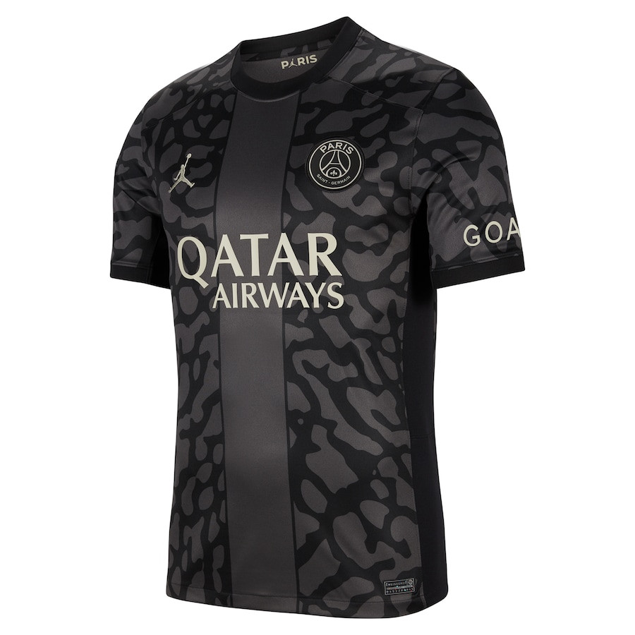 Paris Saint-Germain x Jordan 2023-24 Third Match Jersey – Men Black