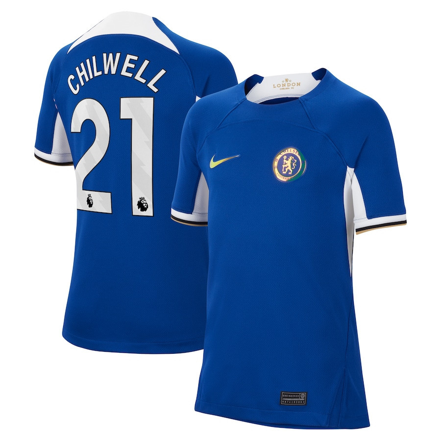 Ben Chilwell 21 Chelsea 2023/24 Home YOUTH Jersey – Blue