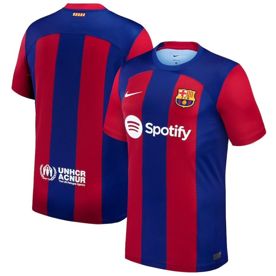 Barcelona 2023/24 Home Stadium Player Men Jersey – Royal