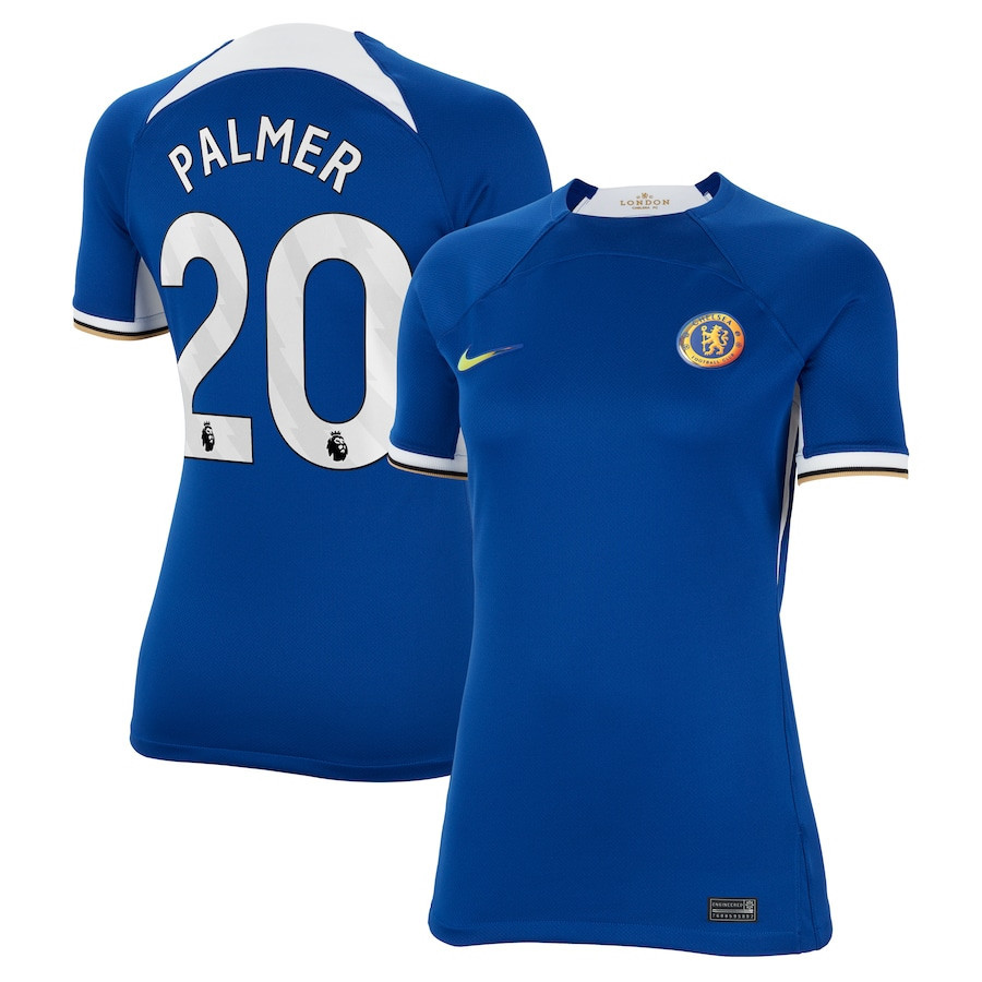 Cole Palmer 20 Chelsea 2023/24 Home Women Jersey – Blue