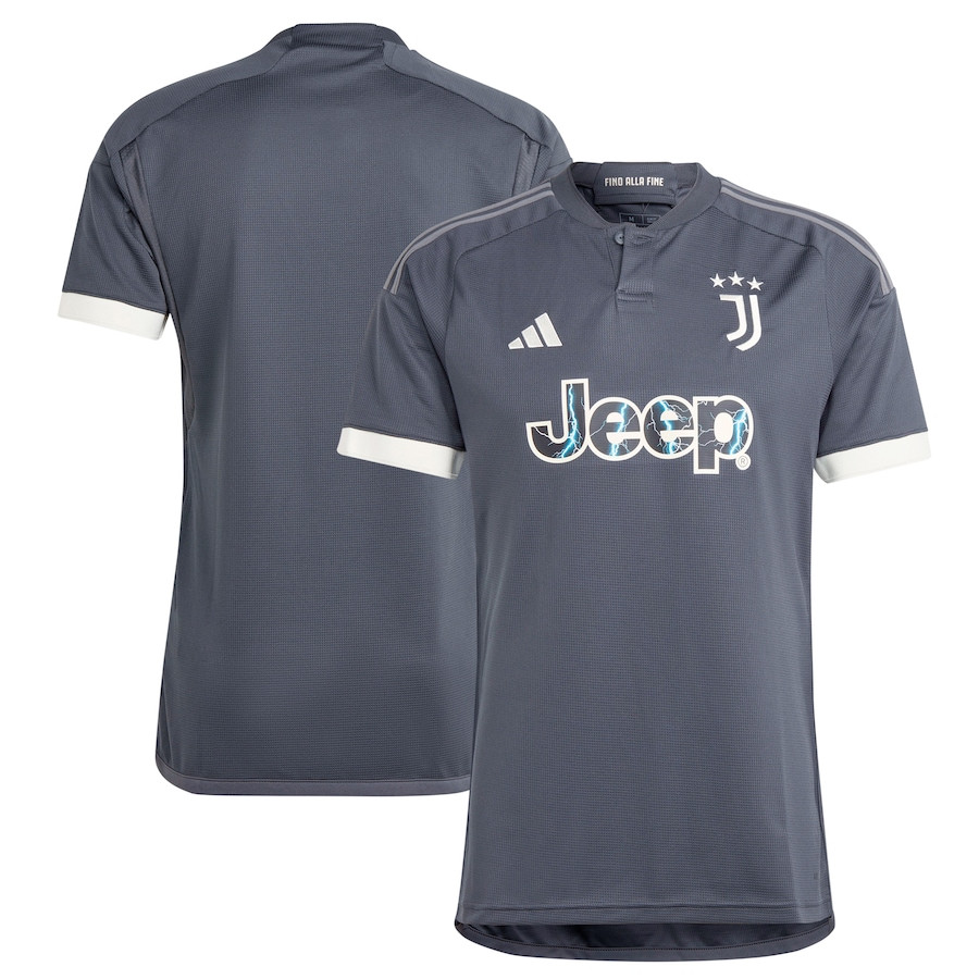 Juventus 2023/24 Third Men Jersey – Gray