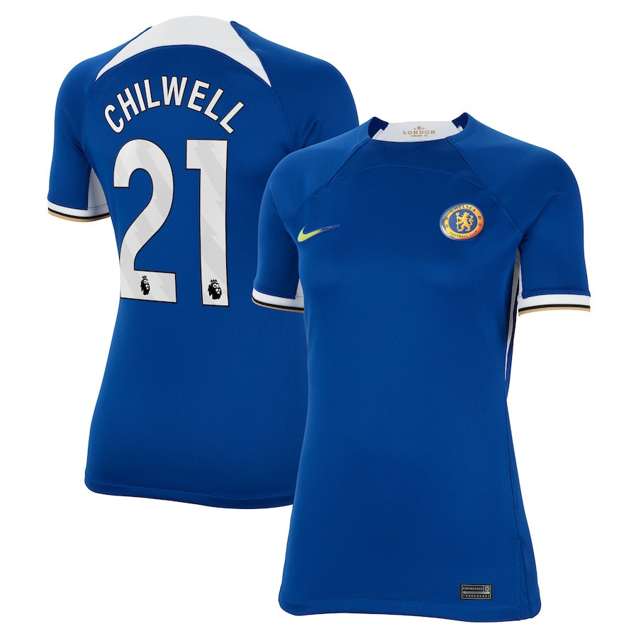 Ben Chilwell 21 Chelsea 2023/24 Home Women Jersey – Blue