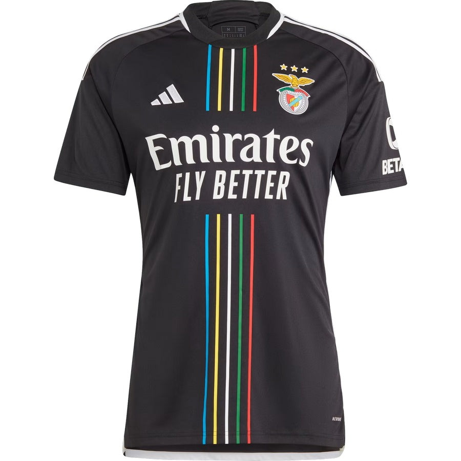 SL Benfica 2023-24 Away Men Custom Jersey – Black