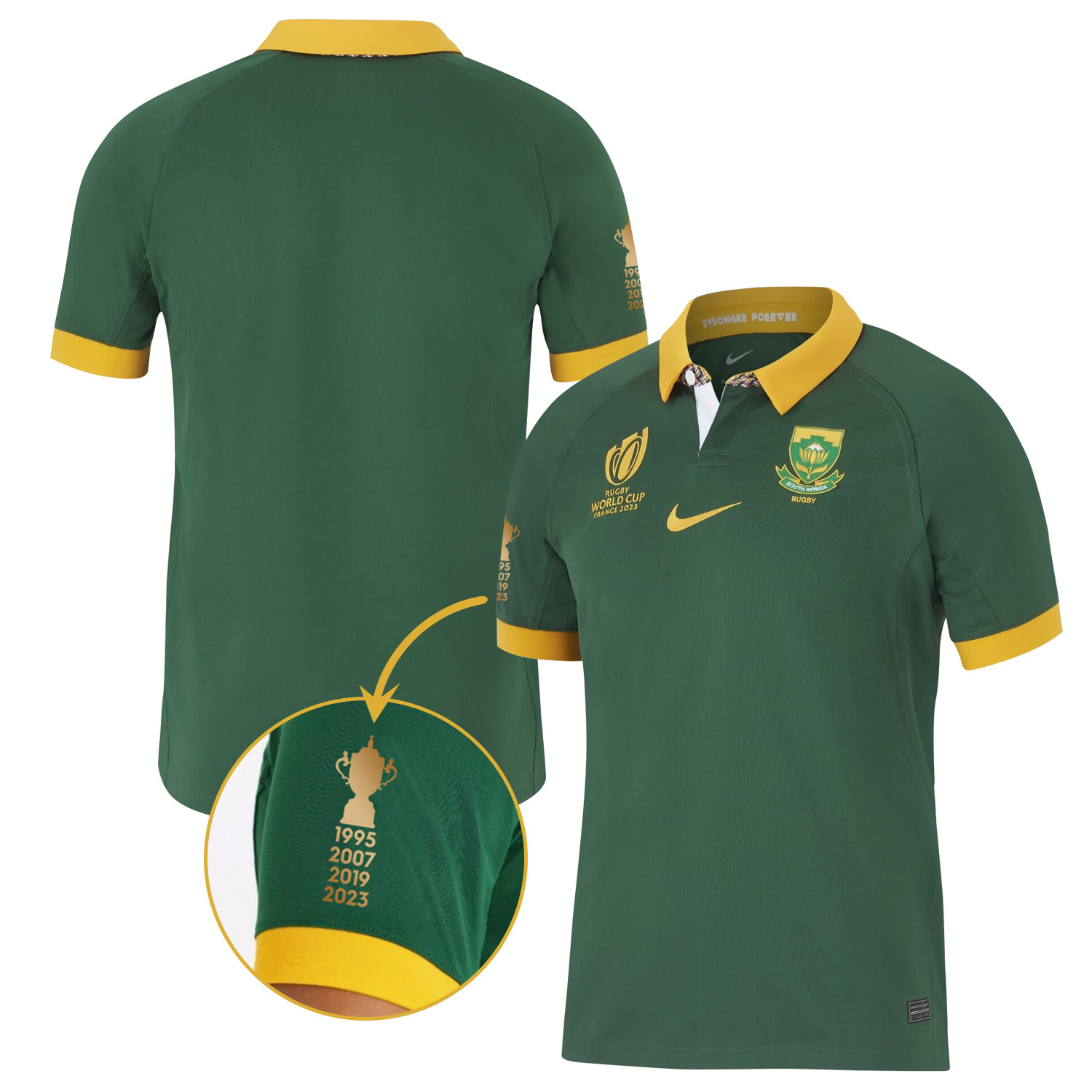 SA 4 Years Champion Rb World Cup Stadium Home Jersey – Men Green
