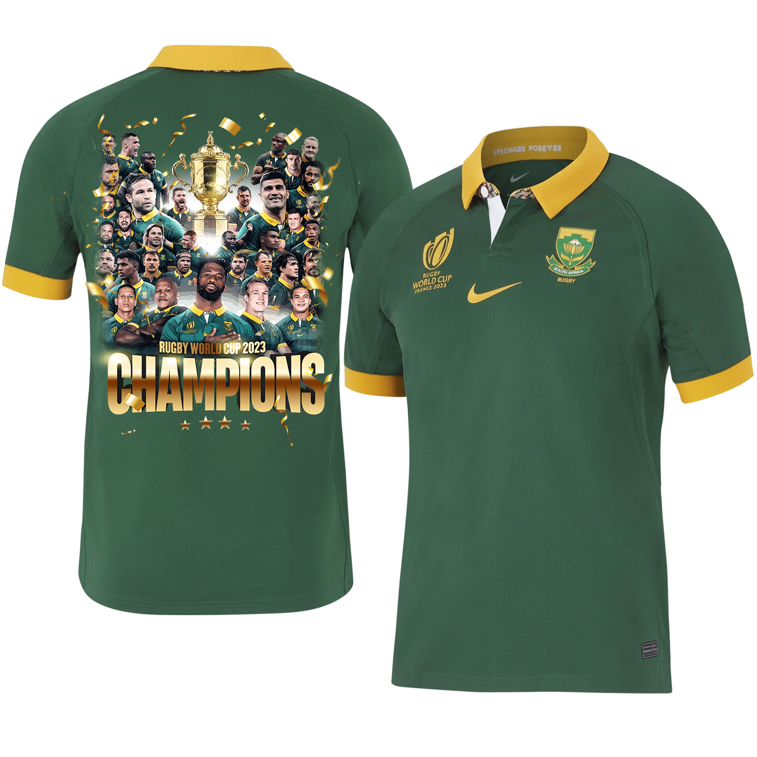 SA Rb World Cup 2023 Champion Stadium Home Jersey – Men Green