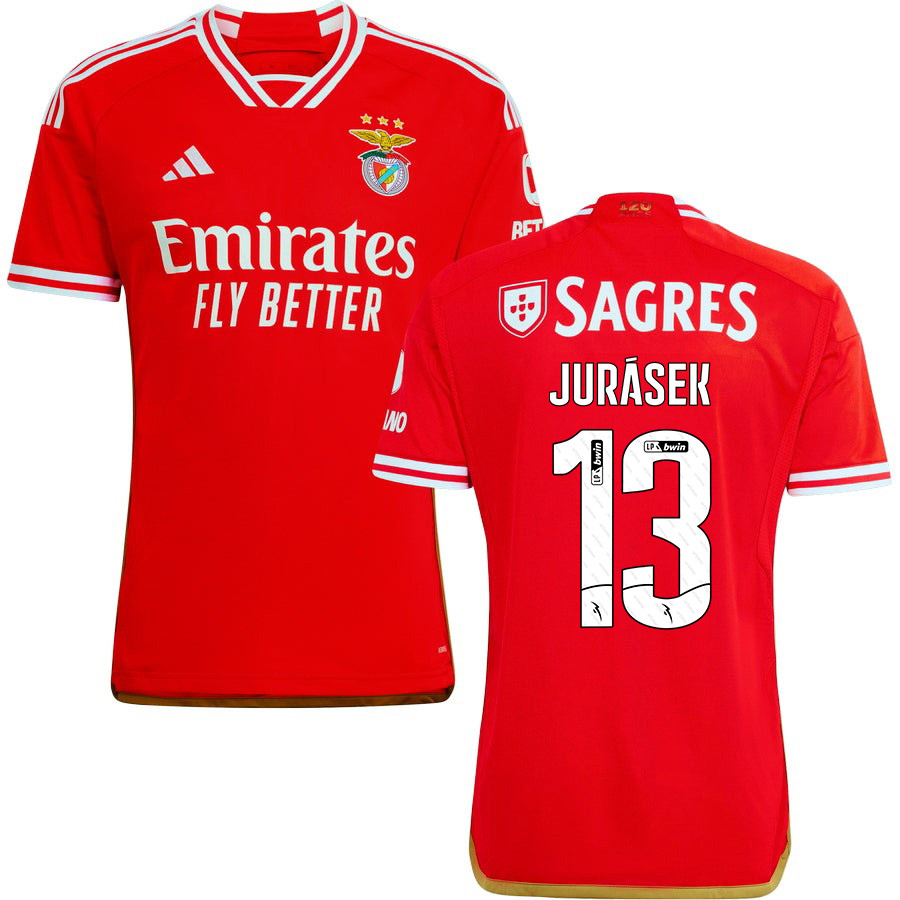 David Jursek 13 SL Benfica 2023-24 Home Men Jersey – Red