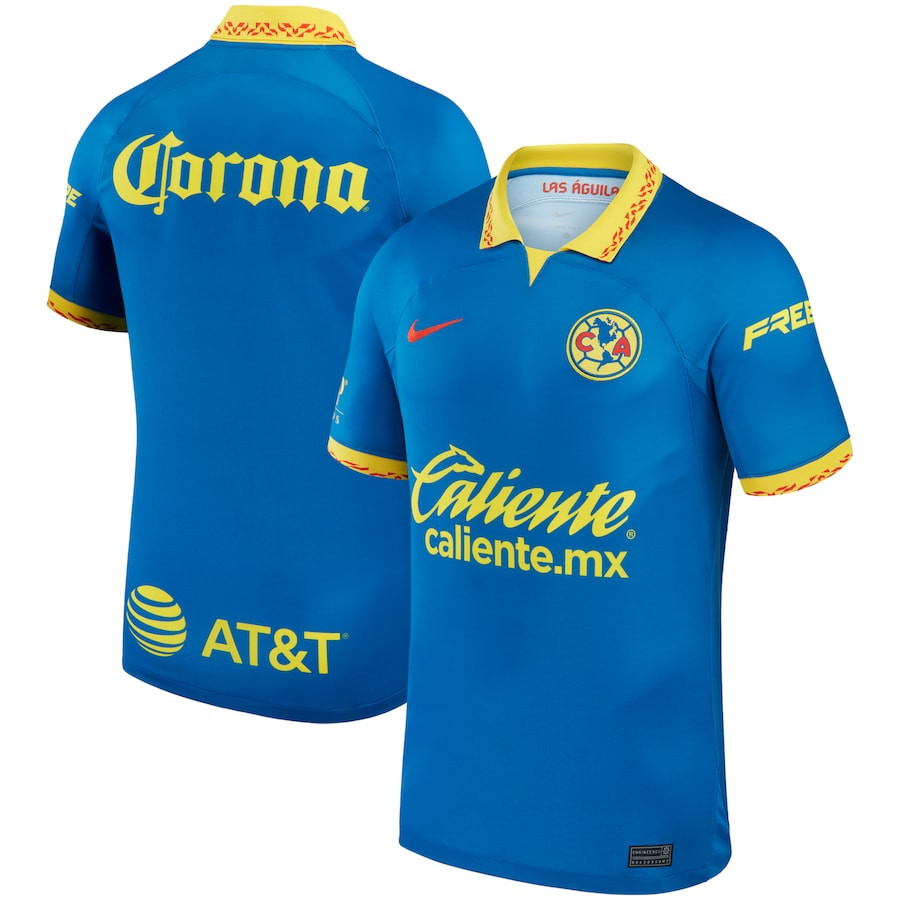 Club America 2023/24 Away Men Jersey – Blue