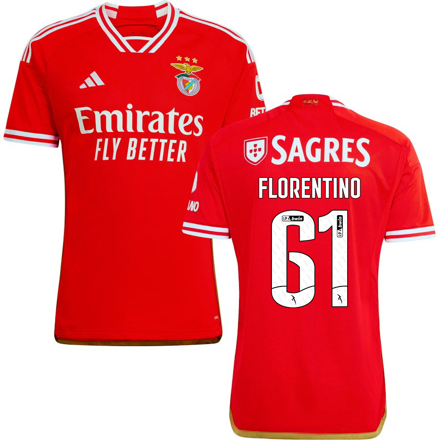 Florentino 61 SL Benfica 2023-24 Home Men Jersey – Red