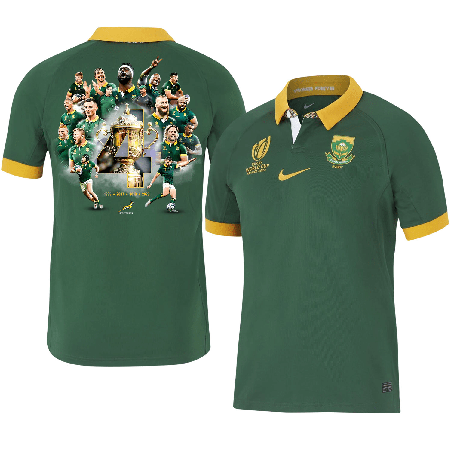 SA 4th Champion Rb World Cup Stadium Home Jersey – Men Green