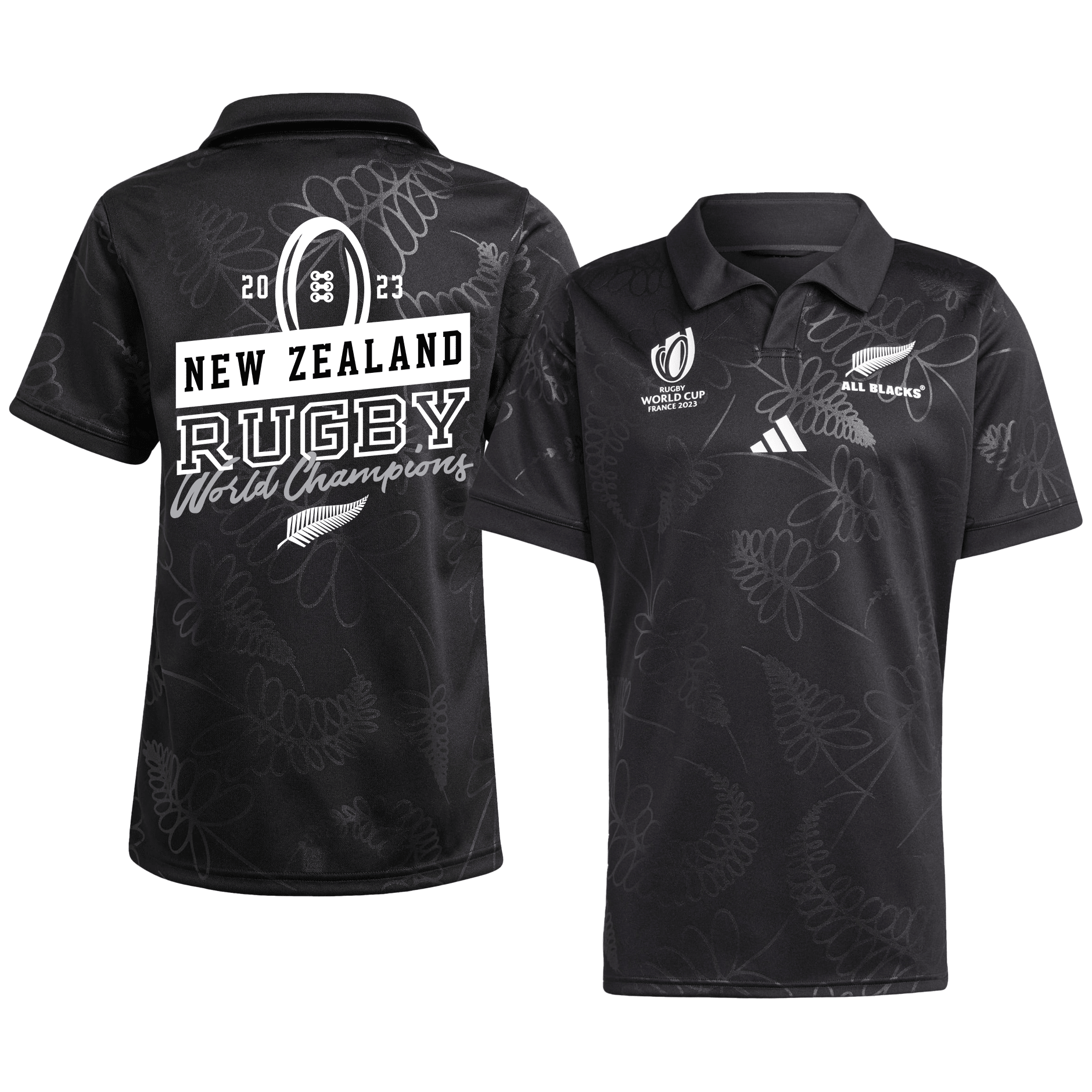 New Zealand Rb World Cup 2023 Champion All Blacks Home Jersey – Men Black