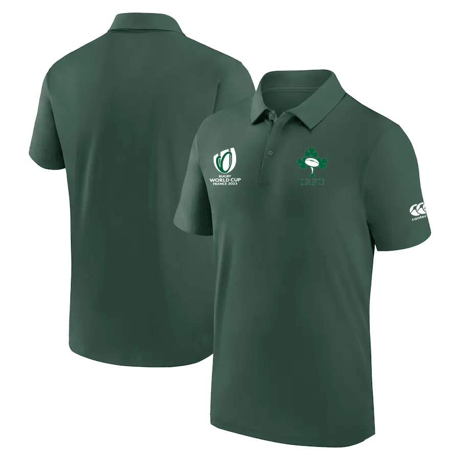 Ireland Rb World Cup 2023 Polo Shirt – Green, Men