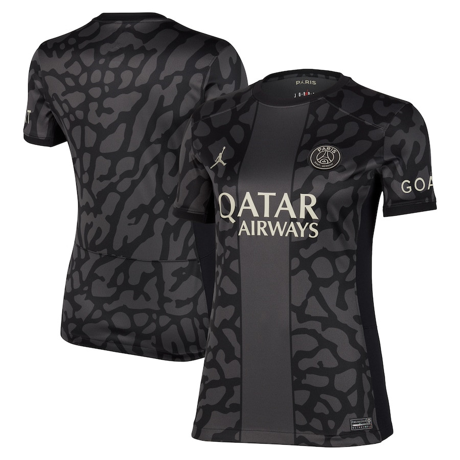 Paris Saint-Germain x Jordan 2023/24 Third Women Jersey – Anthracite