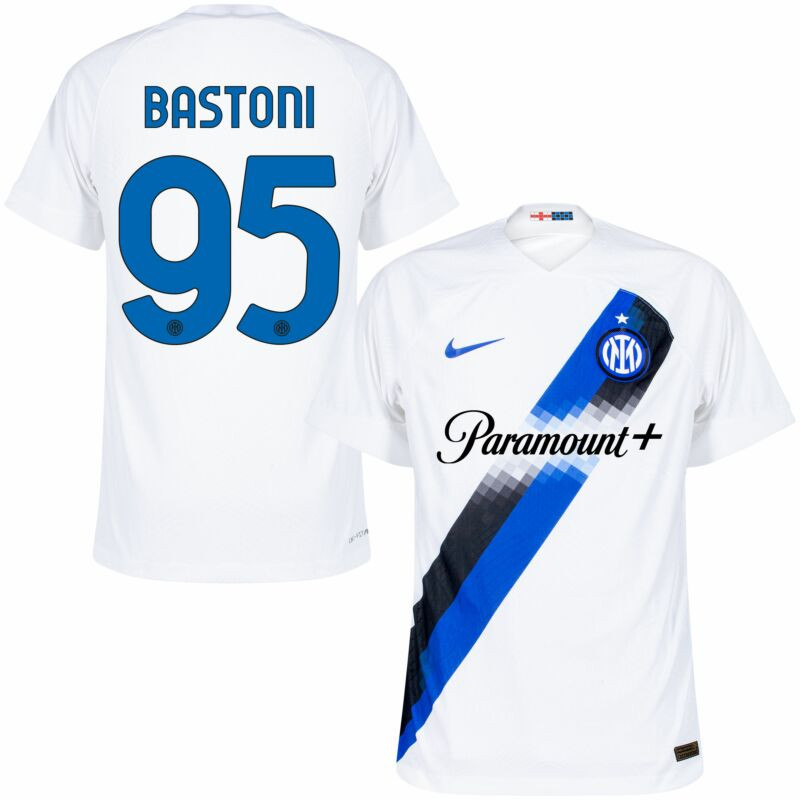 Alessandro Bastoni 95 Inter Milan 2023/24 Away Men Jersey – White
