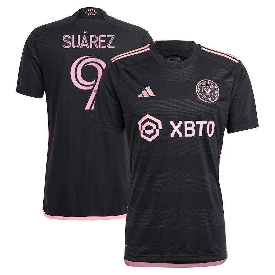 Luis Surez 9 Inter Miami FC 2023/24 2023 La Noche Men Jersey – Black