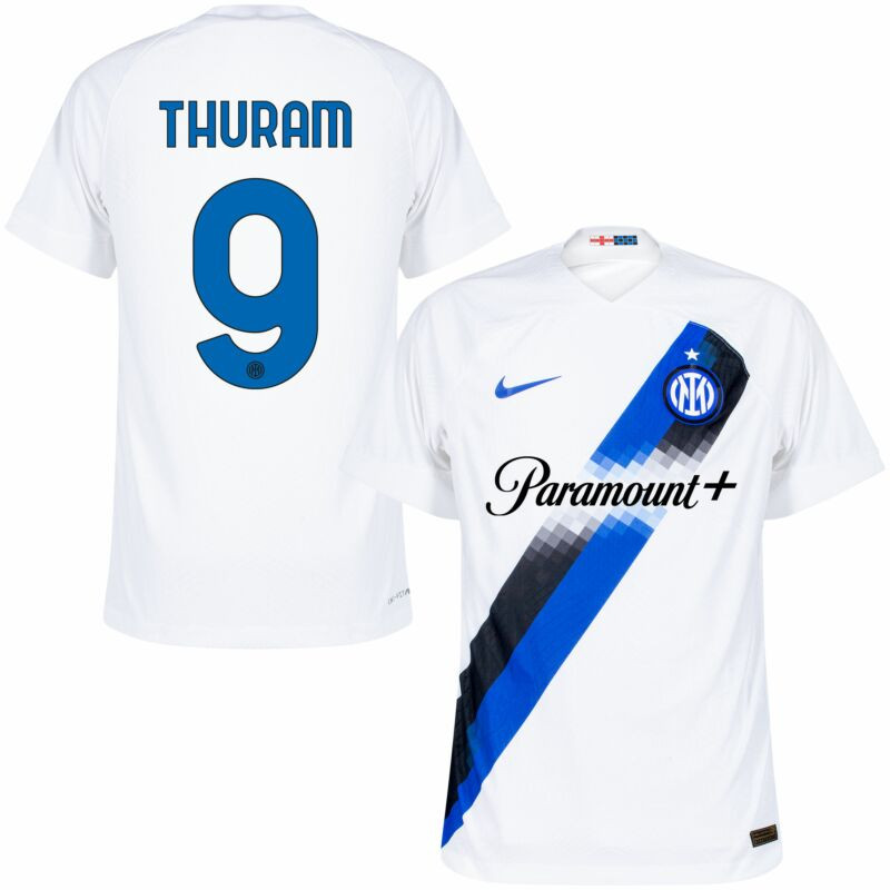Marcus Thuram 9 Inter Milan 2023/24 Away Men Jersey – White