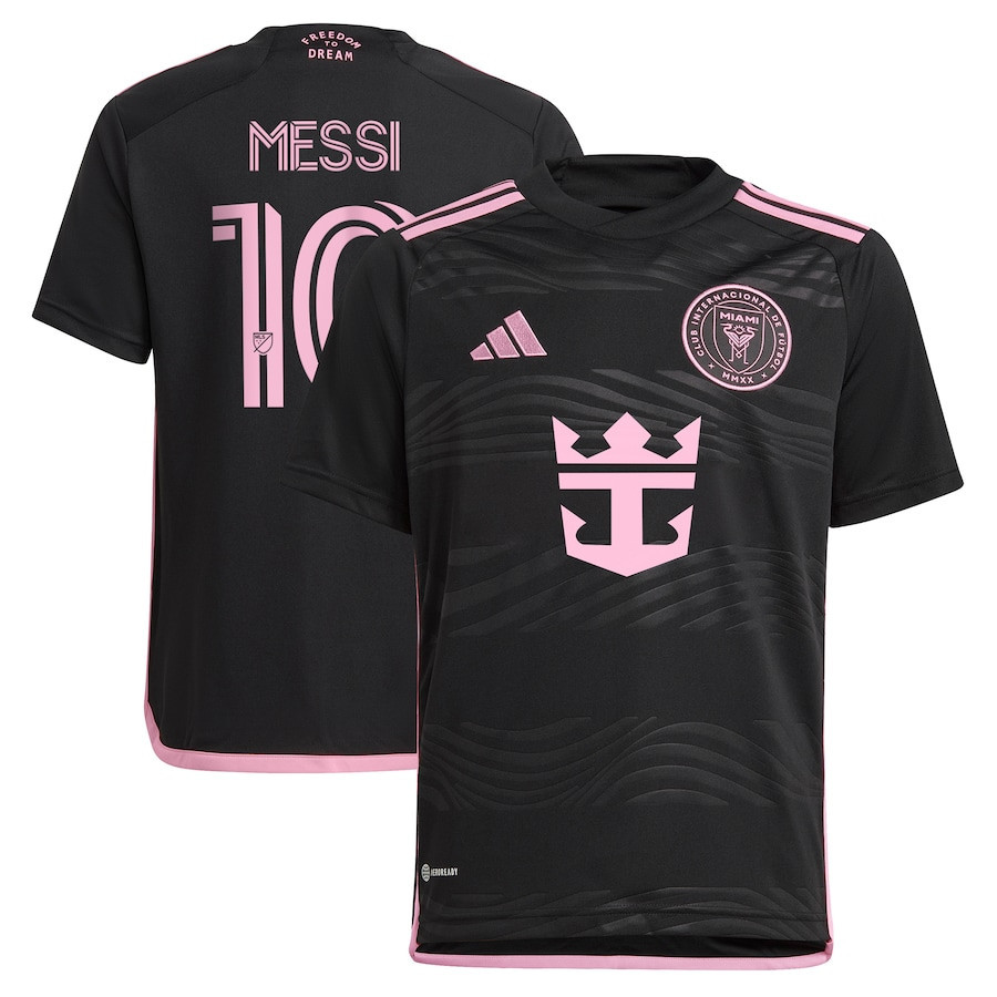 Lionel Messi 10 Inter Miami FC 2024 La Noche YOUTH Jersey – Black