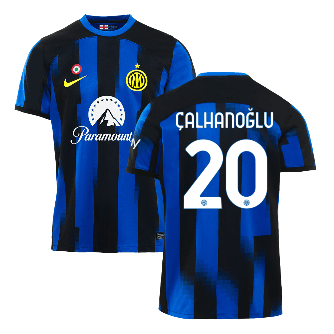 Hakan alhanoglu 20 Inter Milan 2023/24 Men Home Jersey – Blue