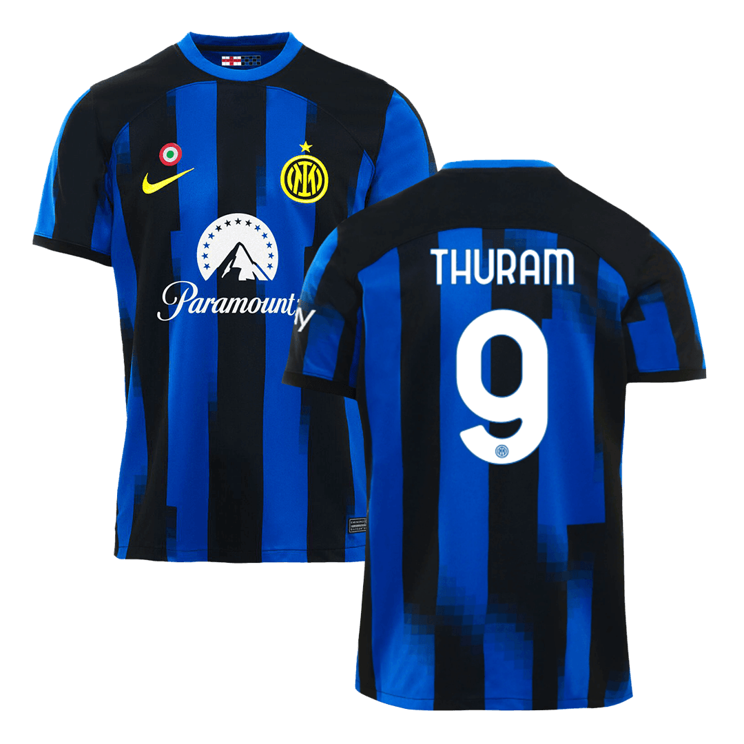 Marcus Thuram 9 Inter Milan 2023/24 Men Home Jersey – Blue