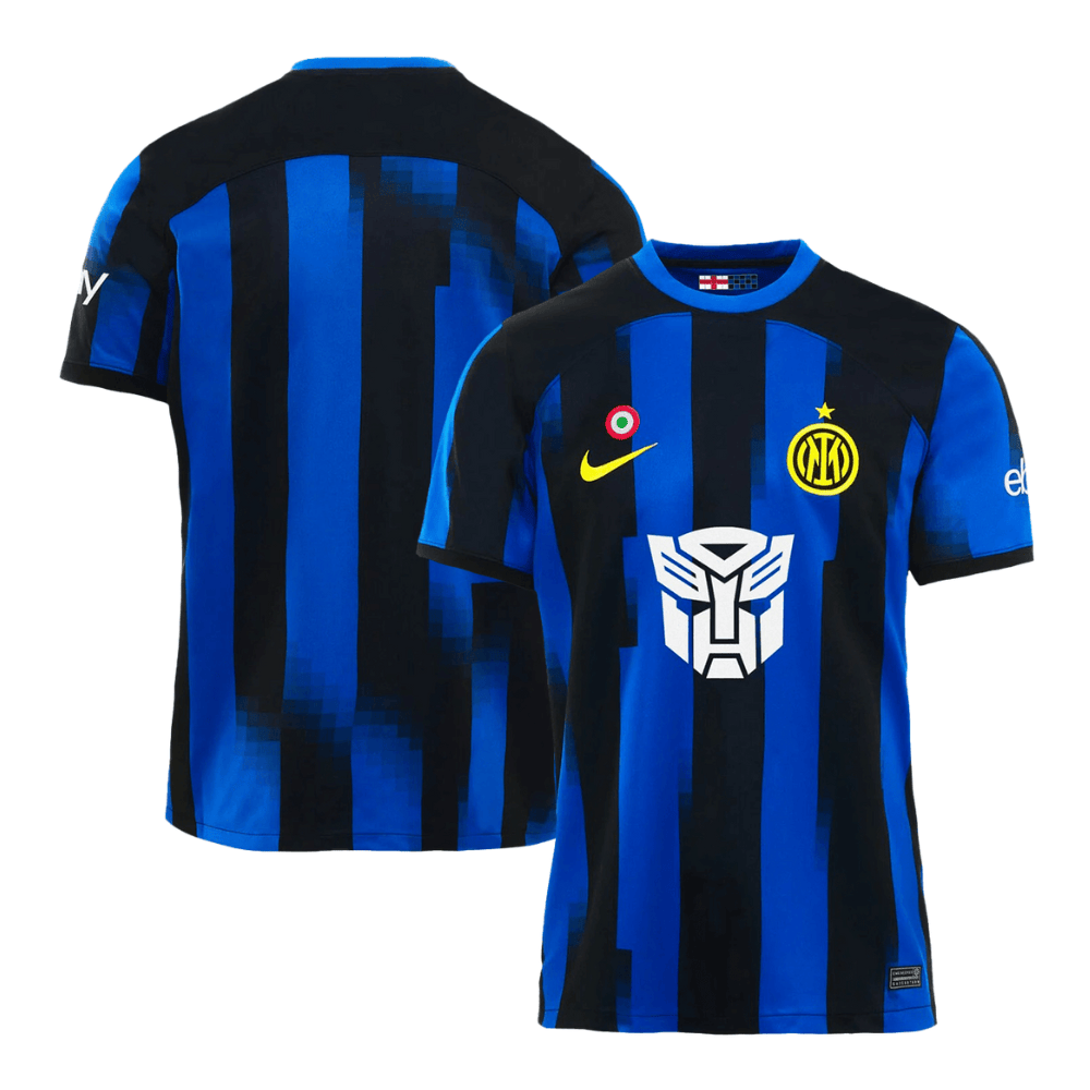 Inter Milan x Transformers 2023/24 Home Men Jersey – Blue
