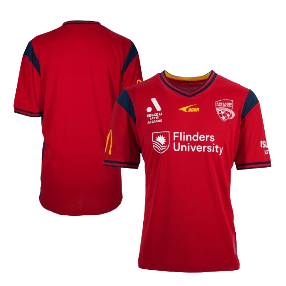 Adelaide United 2023/24 Home Men Jersey – Red
