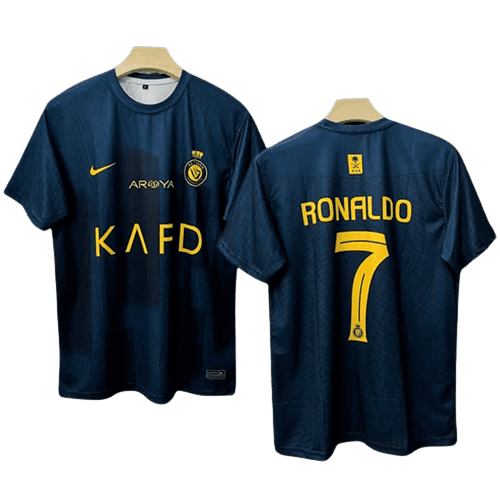 Cristiano Ronaldo 7 Al-Nassr FC 2023/24 Away Men Jersey – Navy