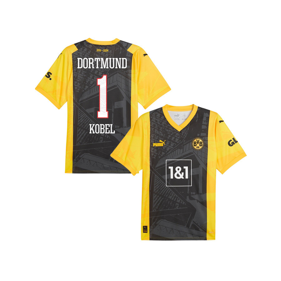 Gregor Kobel 1 Borussia Dortmund 2024/25 YOUTH Special Edition Jersey – Black