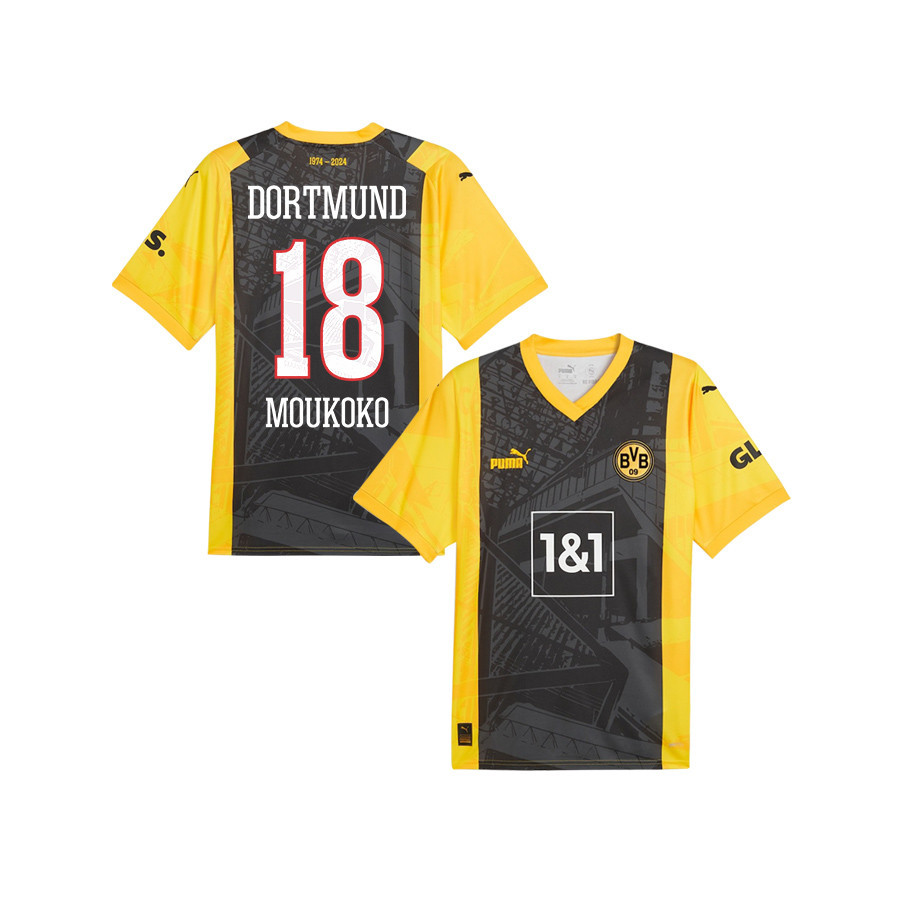 Youssoufa Moukoko 18 Borussia Dortmund 2024/25 YOUTH Special Edition Jersey – Black