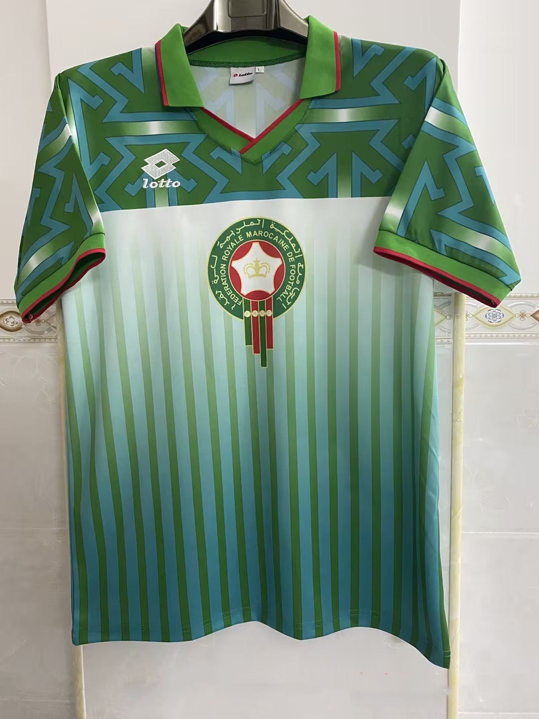 Morocco 1994-1995 Away Retro Jersey – Men Green