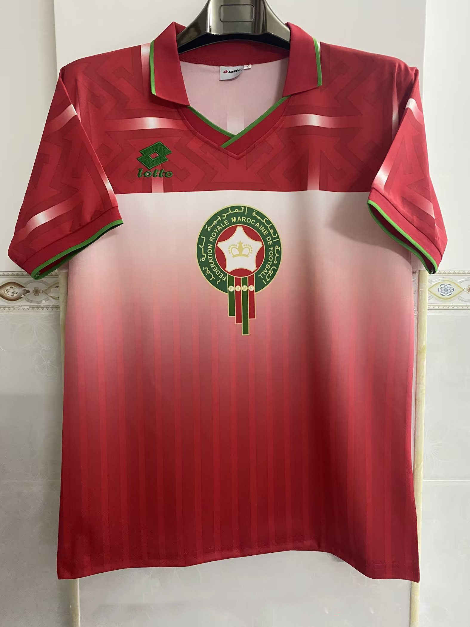 Morocco 1994-1995 Home Retro Jersey – Men Red