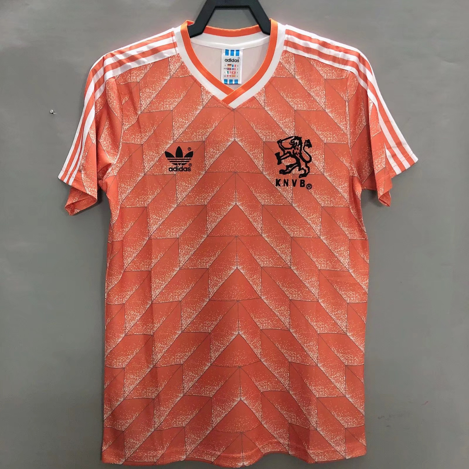 Netherlands 1988 Home Retro Jersey – Men Orange