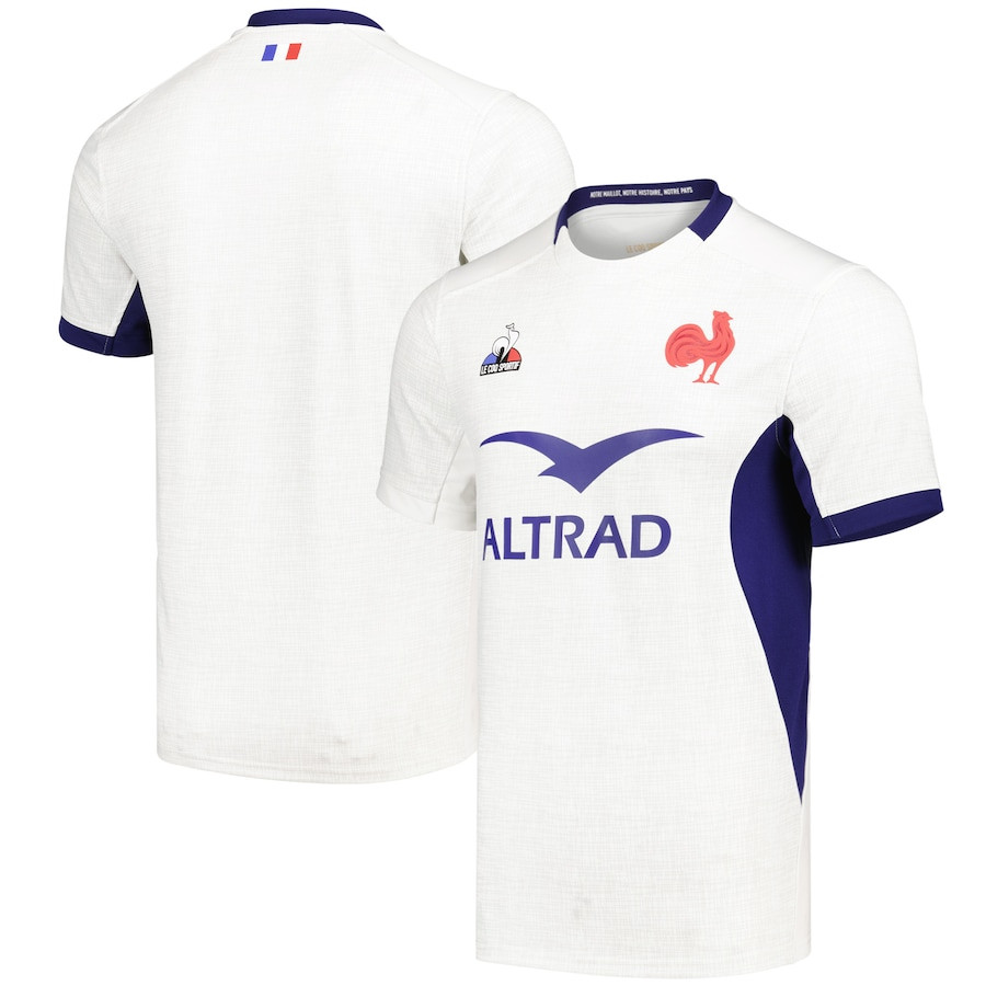 France Rb Six Nations Championship 2024 Away Men Jersey – White