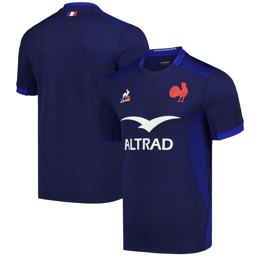 France Rb Six Nations Championship 2024 Home Men Jersey – Navy