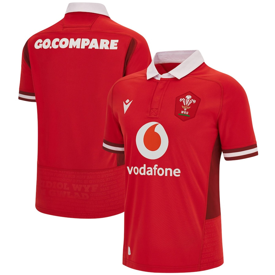 Wales Rugby Rb 2023/24 Home Men Jersey – Red